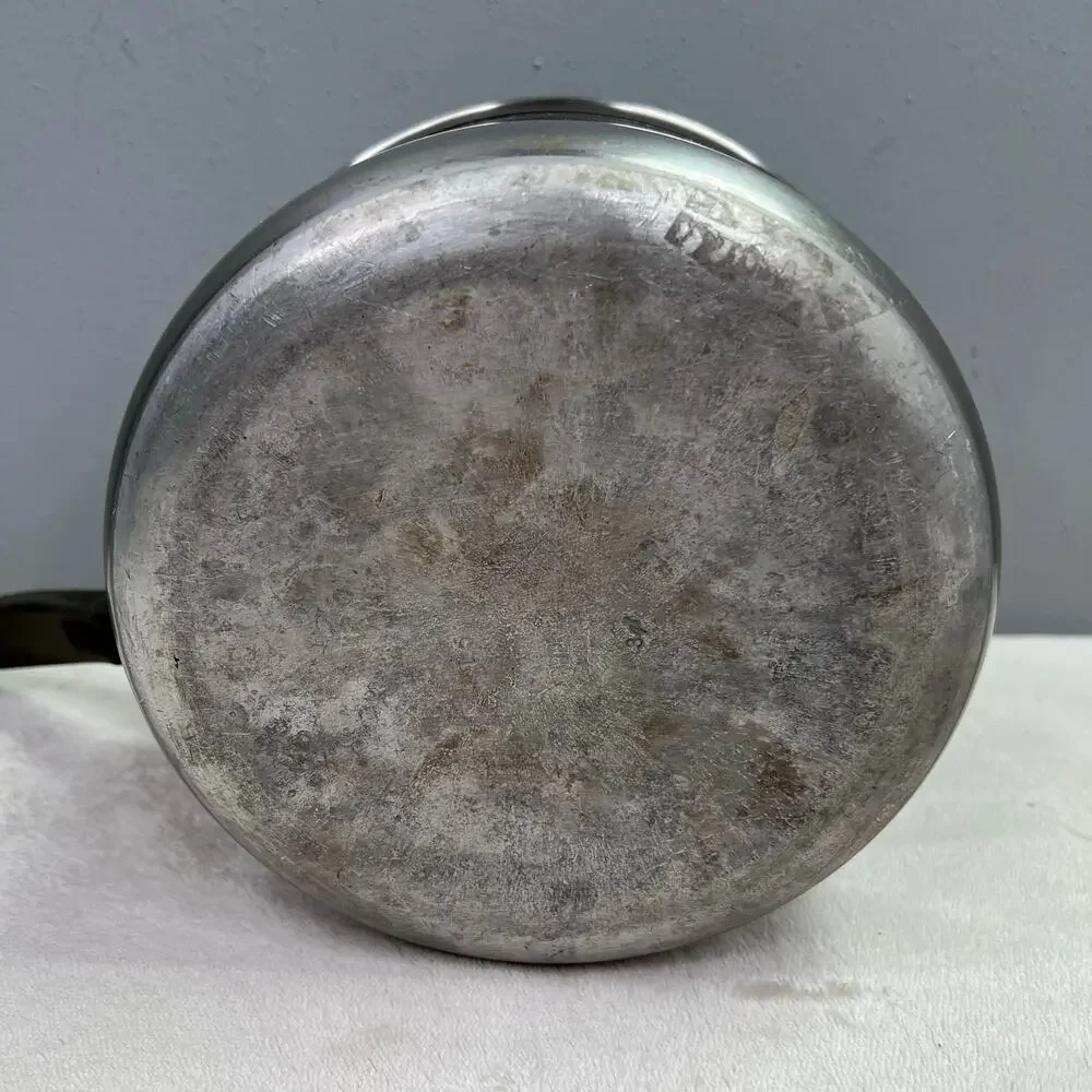 Vintage Farberware 3 Qt Saucepan Stainless Steel with Lid Long Handle Pot Pan